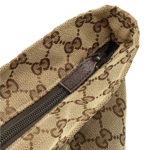 Authenticated Gucci Sylvie Web Hobo Shoulder Bag Tote Handbag Laptop Bag - Picture 7 of 16